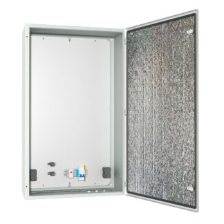 Уличный термошкаф из листовой стали с обогревом, 12В DC, Ш600 х В1000 х Г300