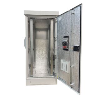 ТША218.А-AISI304-ПНВ6824 - антивандальный термошкаф из нержавеющей стали, с обогревом и охладителями Пельтье
